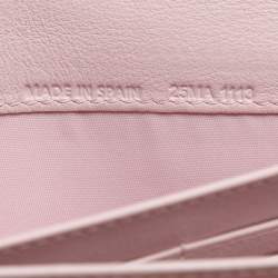 Pre Owned Dior Black/Pink Leather Addict Rendez-Vous Clutch Bag