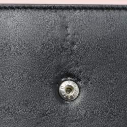 Pre Owned Dior Black/Pink Leather Addict Rendez-Vous Clutch Bag