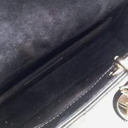 Pre Owned حقيبة ديور "ليدي دي جوي" جلد أسود صغيرة