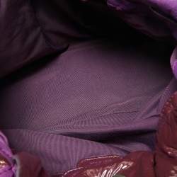 مملوكة مسبقًا Dior Purple Cannage Patent Leather Le Trente Hobo
