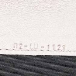 Pre Owned Dior Black Leather Diorissimo Voyageur Zip Around Wallet