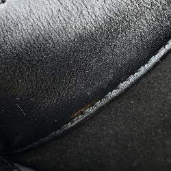 Pre Owned حقيبة يد ديور أركيكاناج أساسية جلد أسود صغيرة