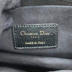 Pre Owned حقيبة يد ديور أركيكاناج أساسية جلد أسود صغيرة