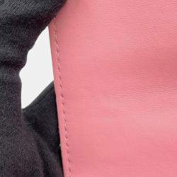 Pre Owned Dior Miss Caro Pink Leather Chain Shoulder Bag