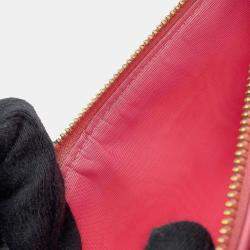Pre Owned Dior Miss Caro Pink Leather Chain Shoulder Bag