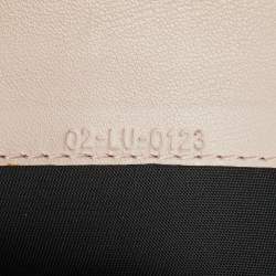 Pre Owned Dior Black Leather Diorissimo Long Wallet
