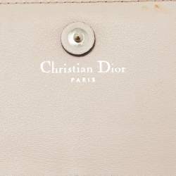 Pre Owned Dior Black Leather Diorissimo Long Wallet