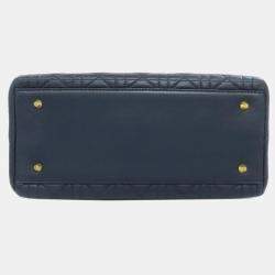 مملوكة مسبقًا حقيبة ديور ليدي جلد العجل