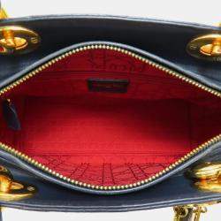 مملوكة مسبقًا حقيبة ديور ليدي جلد العجل