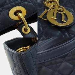 مملوكة مسبقًا حقيبة ديور ليدي جلد العجل