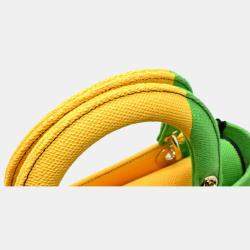 Pre Owned Dior Lady D-Lite Medium Yellow Canvas Tote Bag