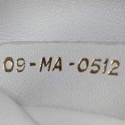 Pre Owned Dior Purple Leather Large Diorissimo Shopper Tote