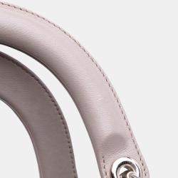 Pre Owned Dior Purple Large Lambskin Cannage Lady Dior