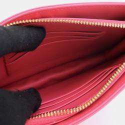 Pre Owned Dior Every Dior Caro Pink Calfskin Pouch Bag