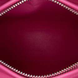 Pre Owned Dior Medium Tricolor Lambskin Macrocannage Stitched Lady Dior