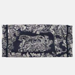 Pre Owned Dior Embroidered Medium Book Tote Bag