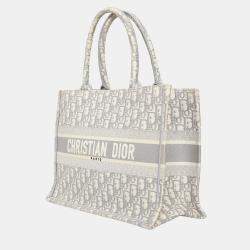 Pre Owned Dior Medium Oblique Book Tote