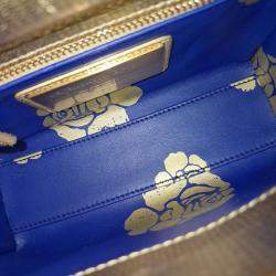 Pre Owned Dior X Olgard Amaral Lady Bag Mini