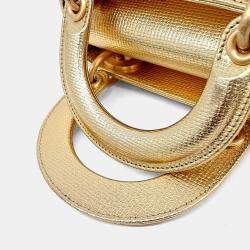 Pre Owned Dior X Olgard Amaral Lady Bag Mini