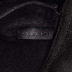 Pre Owned Dior Lady D Joy Medium Macro Houndstooth Canvas Bag