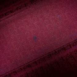 Pre Owned Dior Red Cannage Patent Leather Large Lady Dior Tote