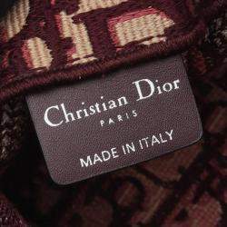 Pre Owned Dior Red Large Oblique Canvas Diorcamp Messenger Bag