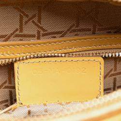 مملوكة مسبقًا Dior Beige Large Patent Cannage Lady Dior