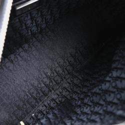 Pre Owned Christian Dior Beige Canvas Lady Dior 2way Handbag