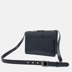 Pre Owned Dior Black Leather 30 Montaigne Bag