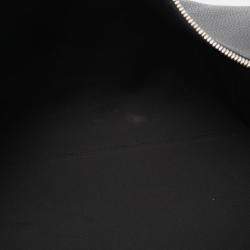Pre Owned Dior Rango 50 Black Leather Boston Bag