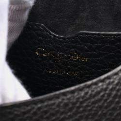 Pre Owned Dior Bobby Small Black Leather Shoulder Bag