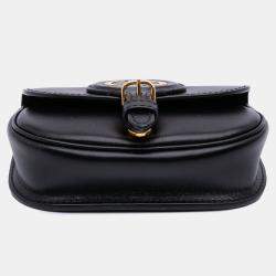 Pre Owned Dior Black Micro Leather Bobby Crossbody