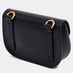 Pre Owned Dior Black Micro Leather Bobby Crossbody