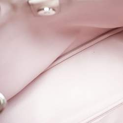 Pre Owned Dior Red Leather Medium Diorissimo Shopper Tote