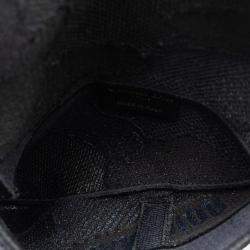 Pre Owned Dior Saddle Blue Camouflage Canvas Belt Bag