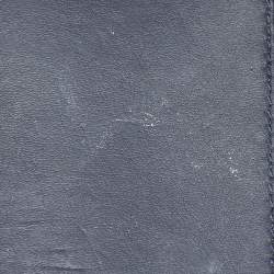 Pre Owned Dior Dark Blue Calfhair and Leather Medium Diorever Tote