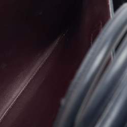 Pre Owned Dior Dark Blue Calfhair and Leather Medium Diorever Tote