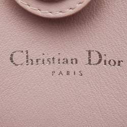 Pre Owned Dior Black/Pink Leather Small Dior Addict Tote