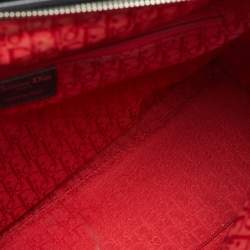 مملوكة مسبقًا Dior Black Cannage Leather Large Lady Dior Tote