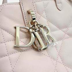 Pre Owned Dior Small Toujours Vertical Beige Leather Bag