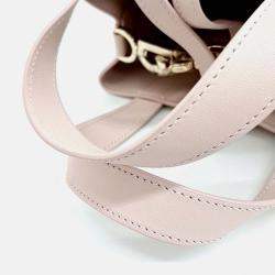 Pre Owned Dior Small Toujours Vertical Beige Leather Bag