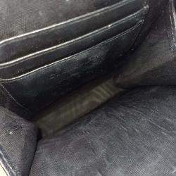 Pre Owned Dior Black Leather 30 Montaigne Oblique Phone Holder Mini Crossbody Bag