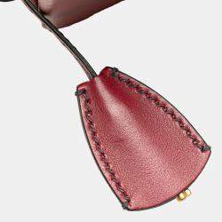 Pre Owned Dior Red Lambskin Dioraddict Lockbox Crossbody