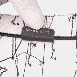 Pre Owned Dior Multicolor Large Embroidered Canvas Zodiac Book Tote