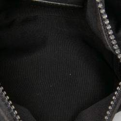 Pre Owned Dior Black Hajime Sorayama Nylon Roller Bag