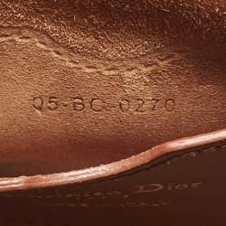 Pre Owned Dior Brown Leather Medium Bobby Shoulder Bag