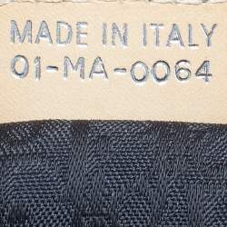 Pre Owned Dior Multicolor Coated Canvas and Leather Argyle Boston Bag