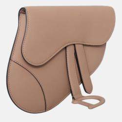 Pre Owned Christian Dior Ultra Matte Saddle Belt Bag