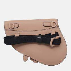 Pre Owned Christian Dior Ultra Matte Saddle Belt Bag