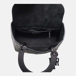 Pre Owned Christian Dior Lady Dior Medium Studded Bag